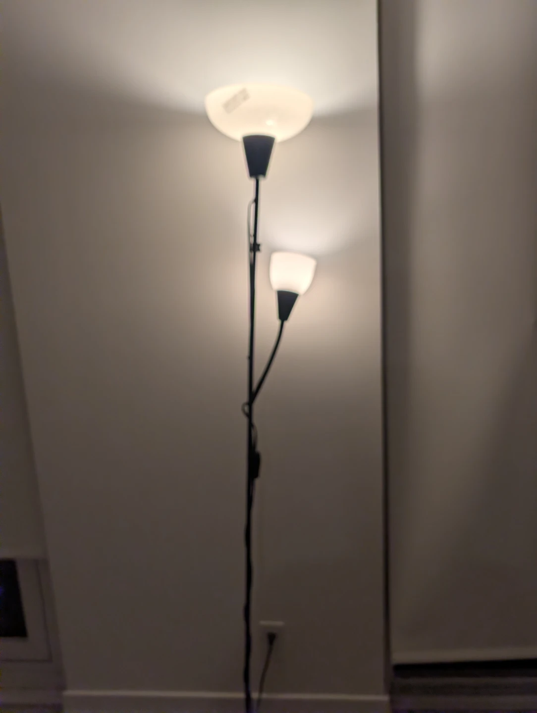 IKEA Floor Lamp with Two Lights - photo 2