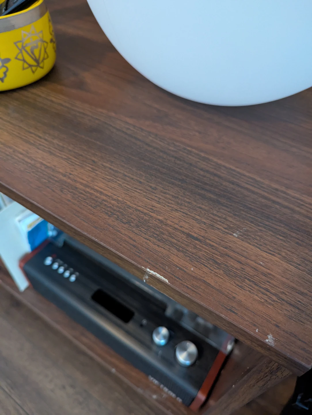 Dark Wood Entertainment Unit - photo 3