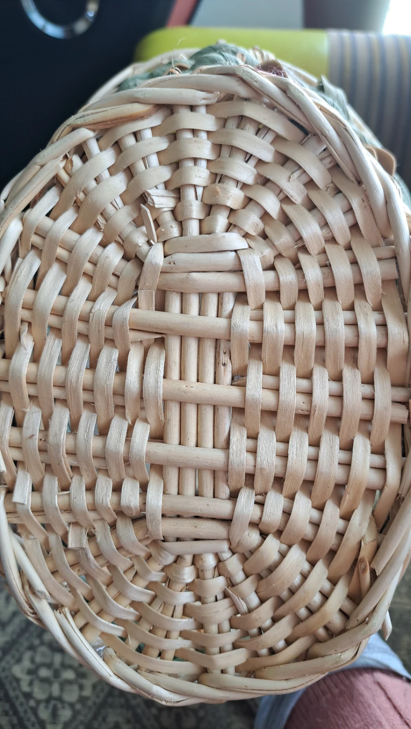 Wicker Basket with Handle - photo 4