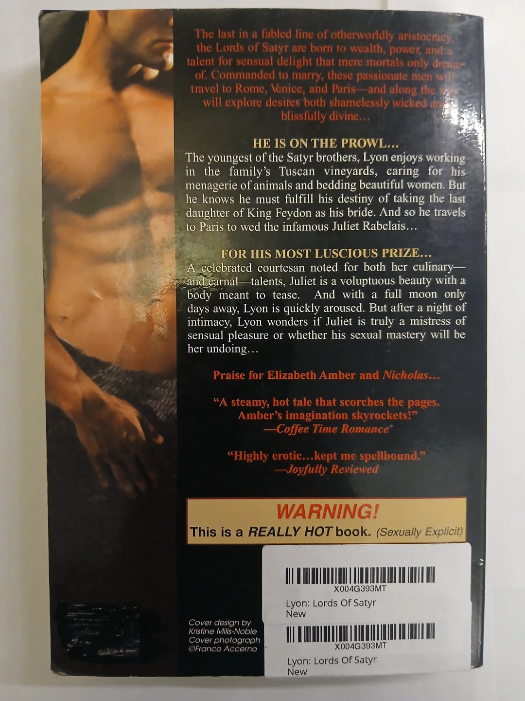 Lyon Lords of Satyr Book by Elizabeth Amber - photo 2