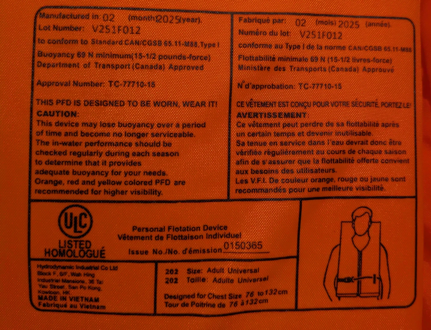 New Aquafloat 3-pack adult life jackets 🧡 - photo 3