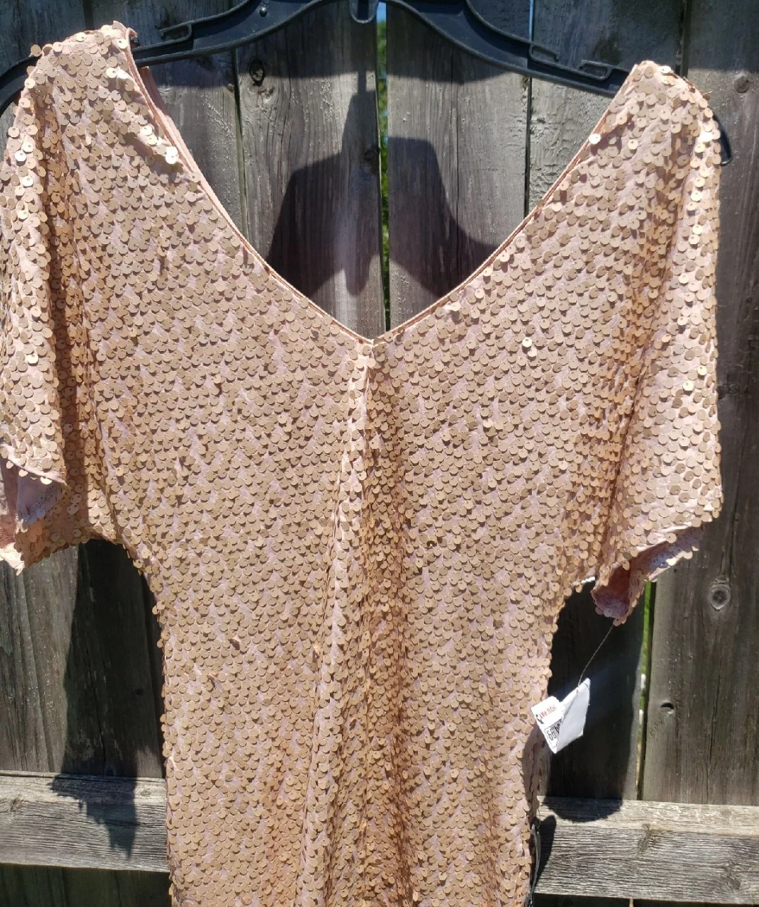 Women's champagne Sequin Dress - photo 2