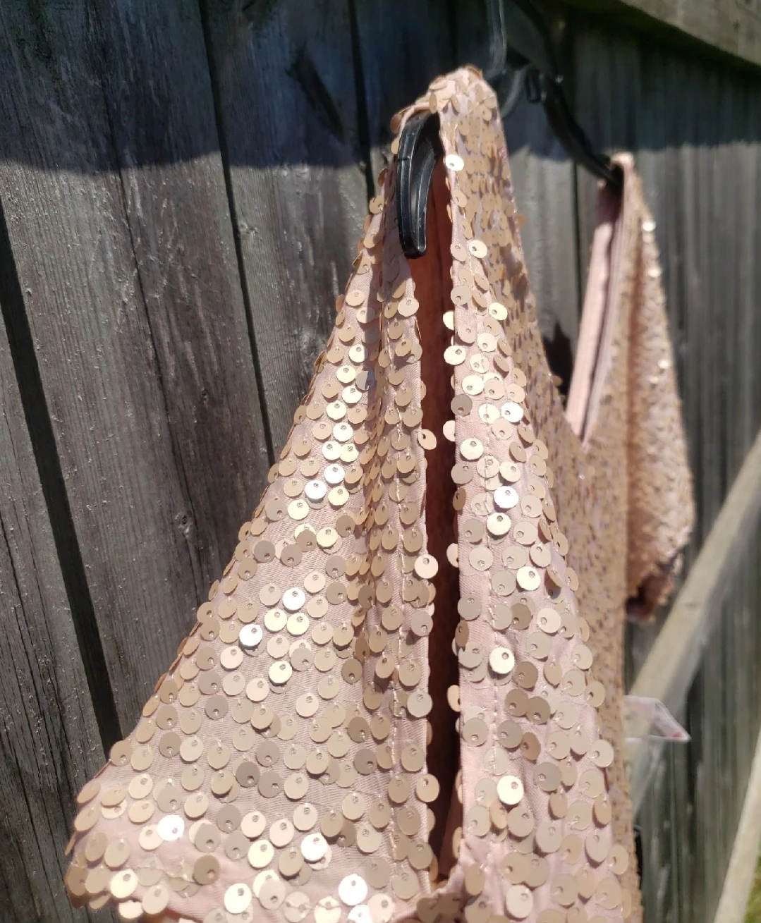 Women's champagne Sequin Dress - photo 4