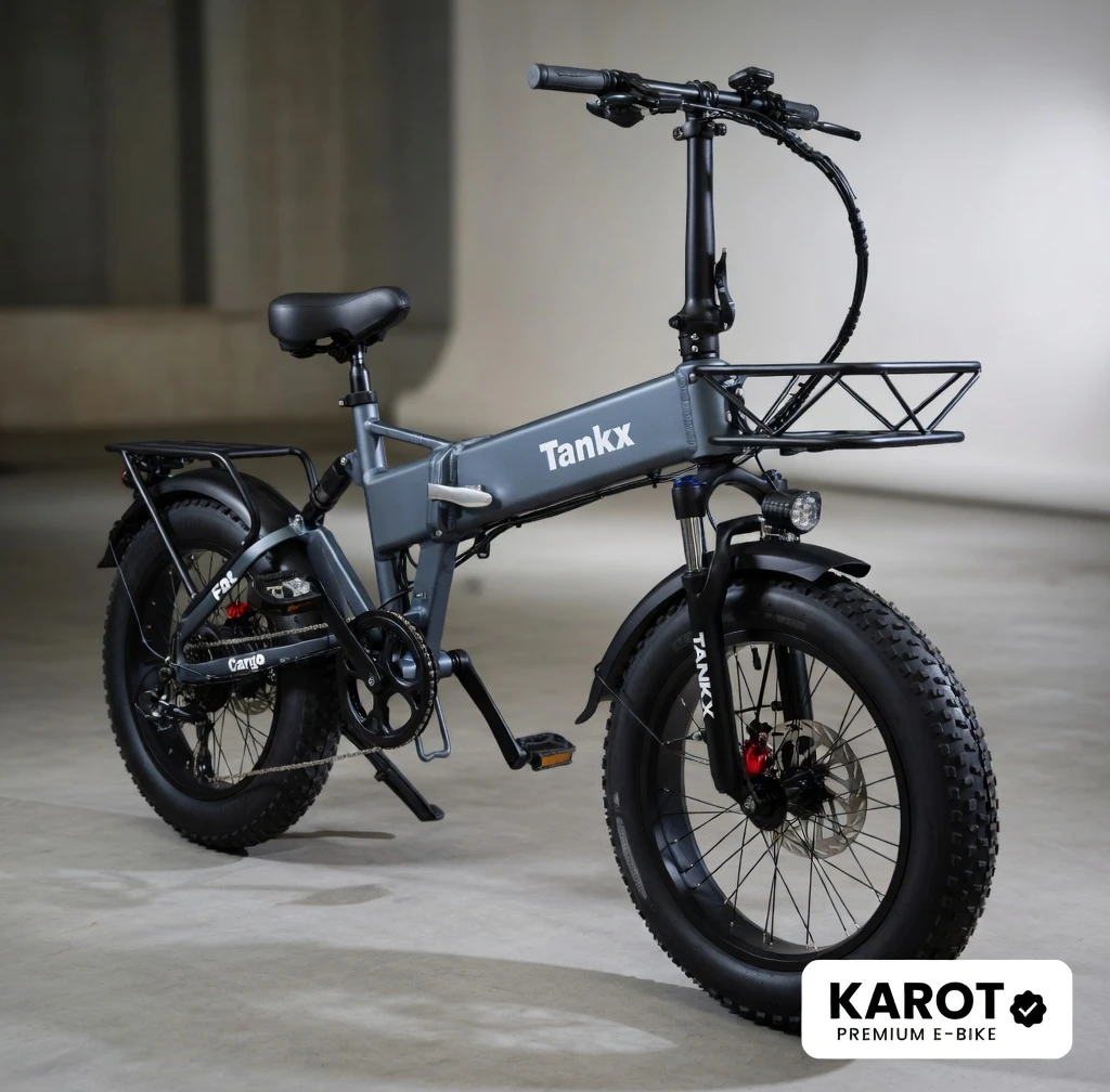 TankX Electric Fat Bike - foldable