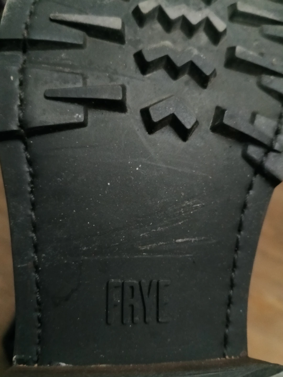 FRYE Black Leather Lace-Up Hiking Boots - photo 3