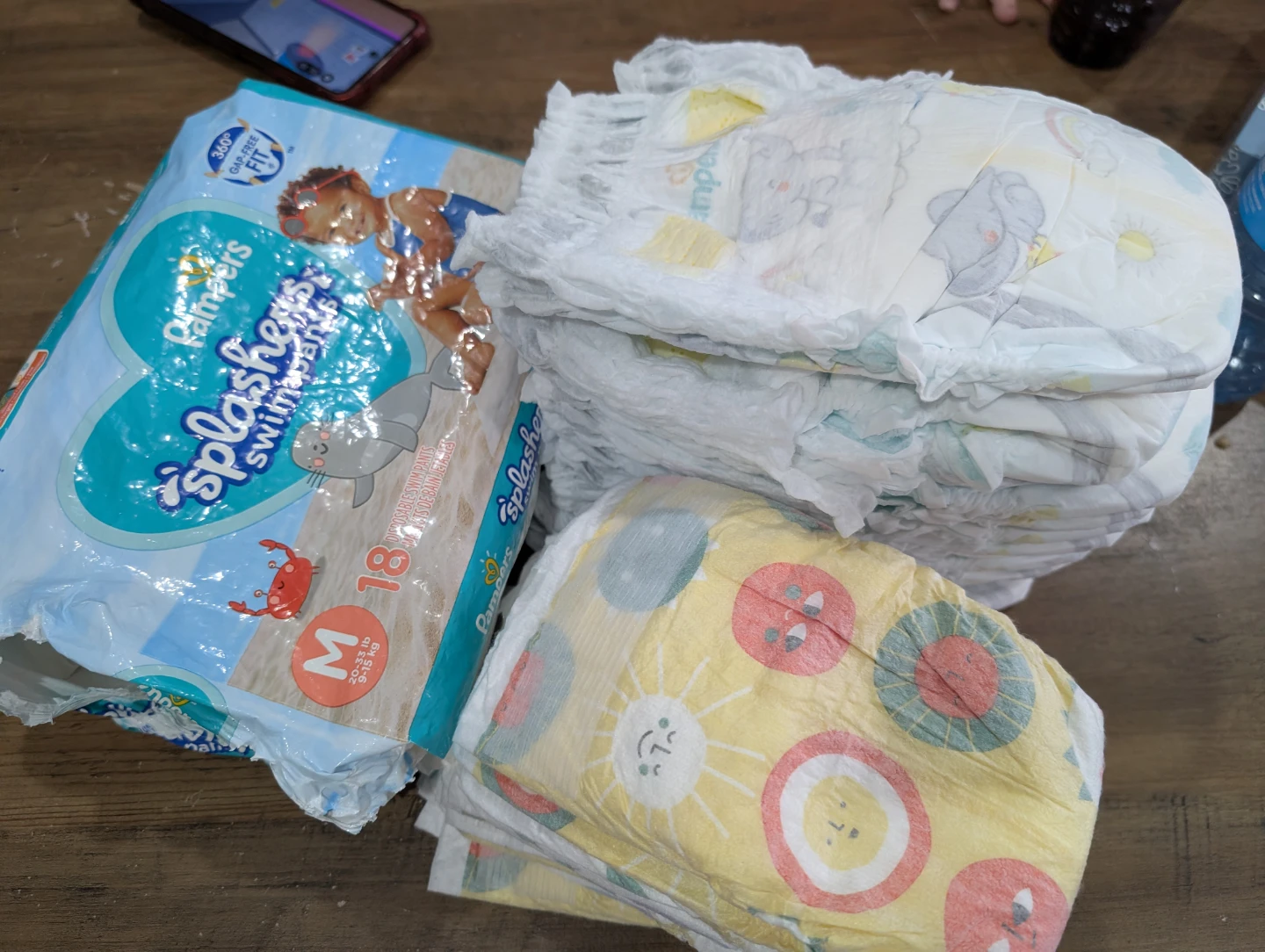 Pampers Splashers Swim Diapers Size M
