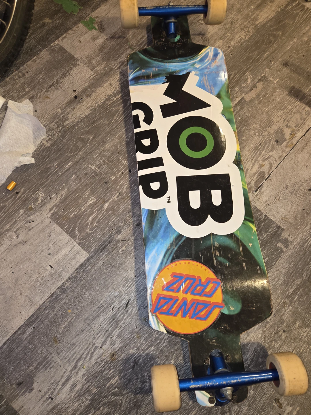 Santa Cruz Mob Grip Longboard Skateboard - photo 2