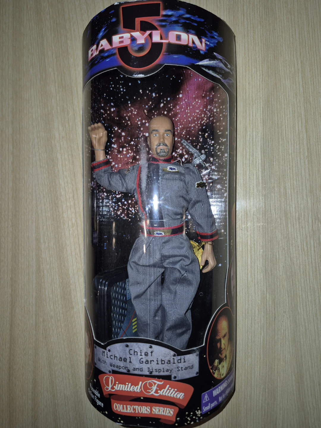 Babylon 5 Chief Michael Garibaldi Poseable Action Figure