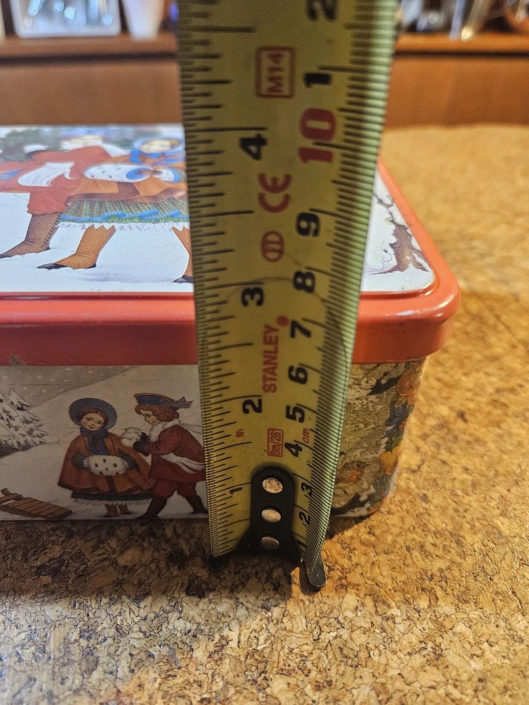 Vintage Christmas Tin Box - photo 4