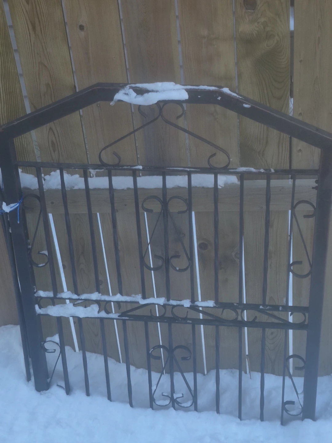 Wrought Iron Garden Gate
