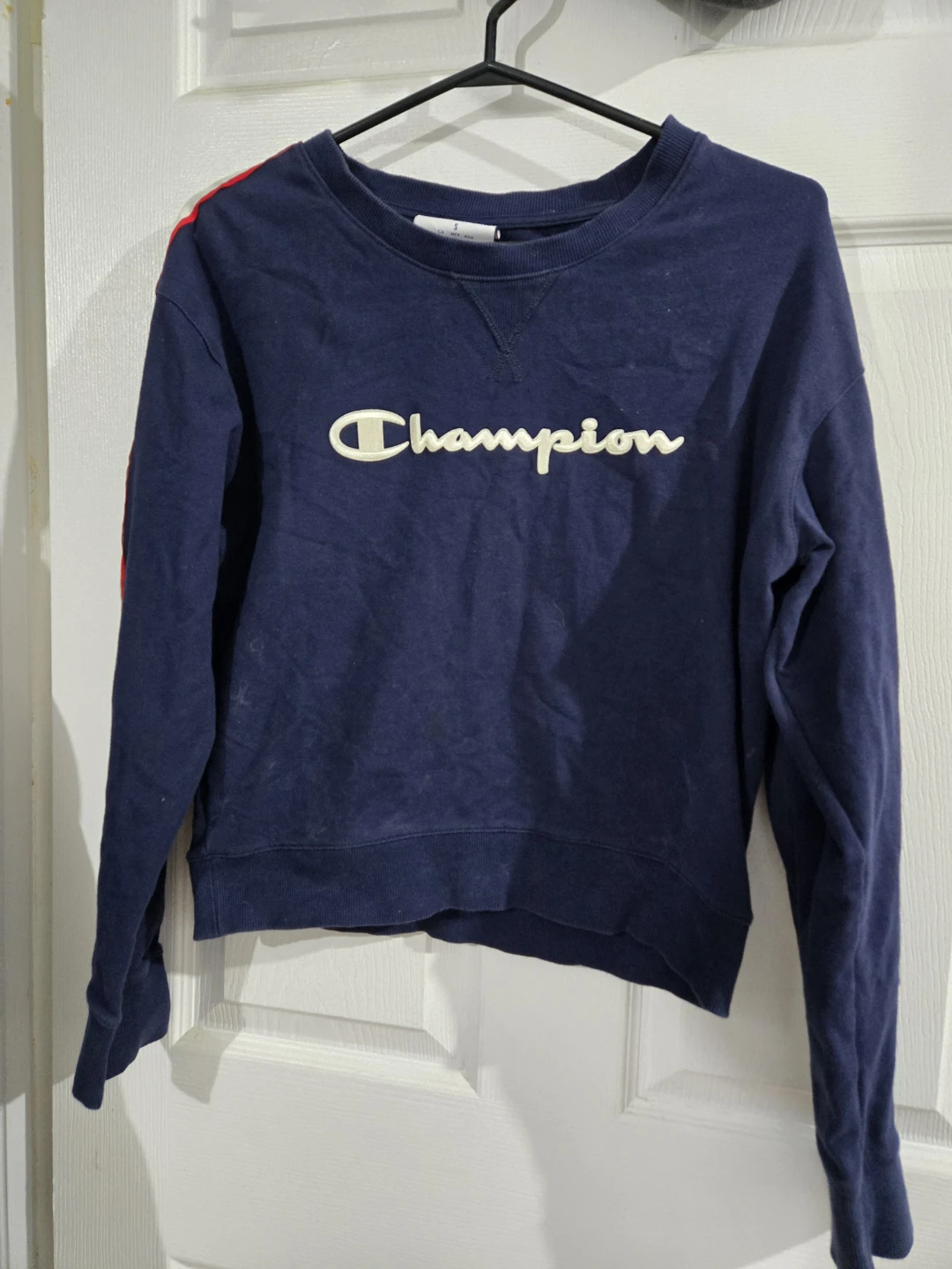 Champion Navy Blue Crewneck Sweatshirt