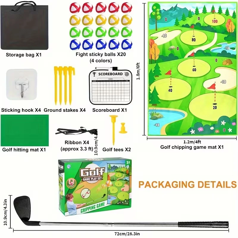 Golf Chipping Game Play Set with Accessories - photo 2