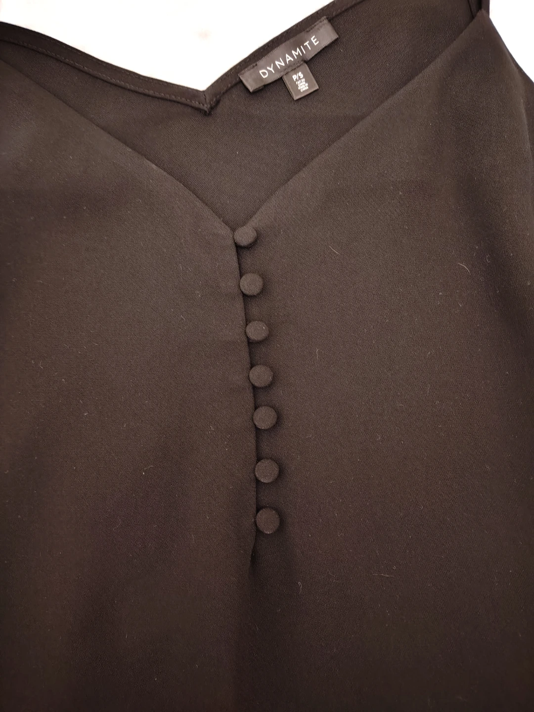 Dynamite Black Camisole Top - photo 3
