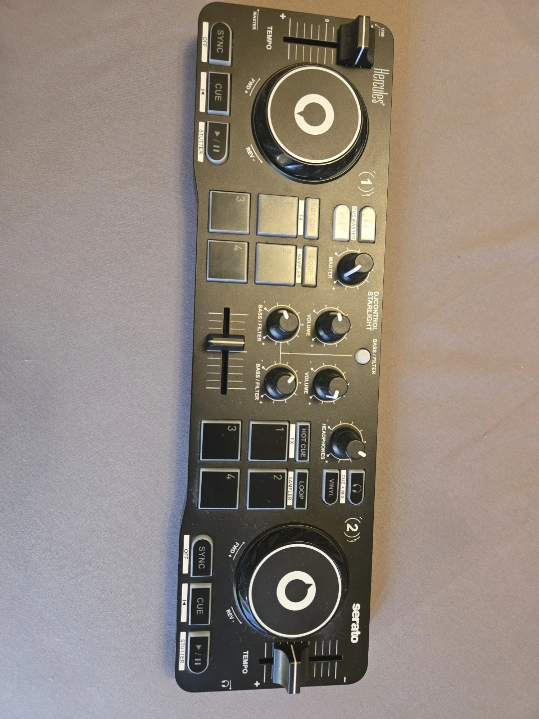 Hercules DJControl Starlight DJ Controller with Serato - photo 2