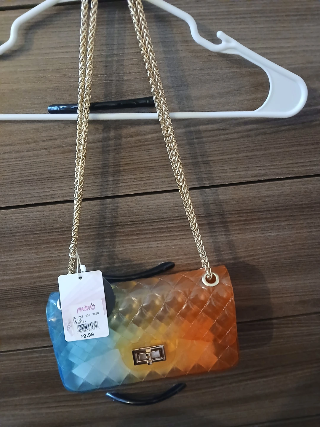 Madra Rainbow Jelly Crossbody Bag