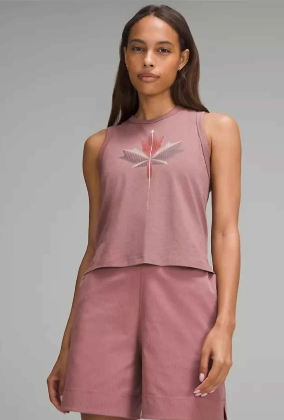 Lululemon Canada Maple Leaf Tank Top