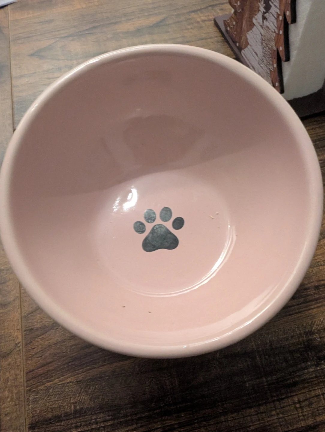 Pink Ceramic Pet Bowl