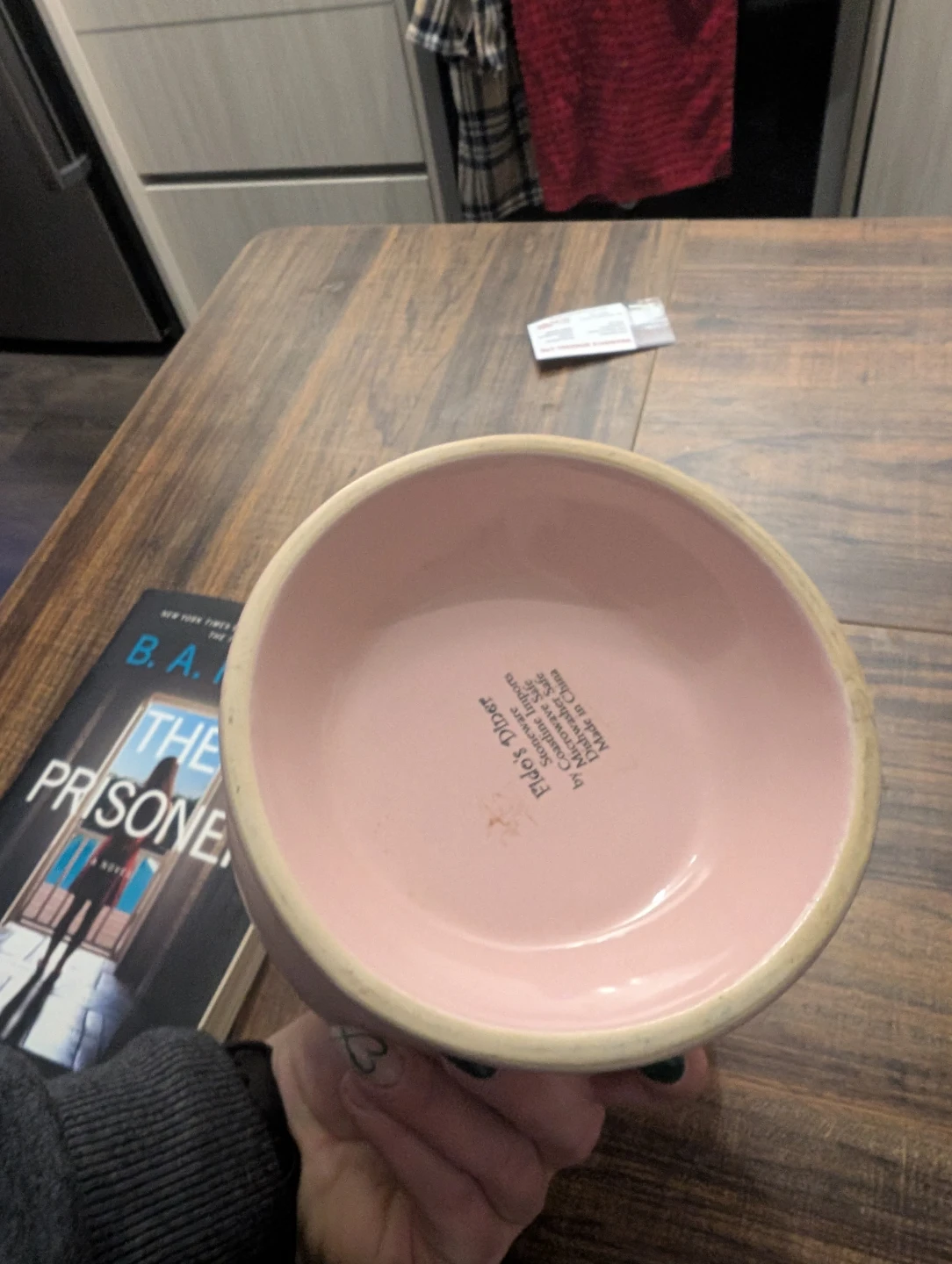Pink Ceramic Pet Bowl - photo 3