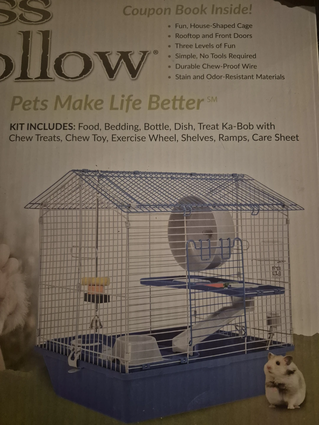 Hamster Cage Kit with Accessories - photo 3