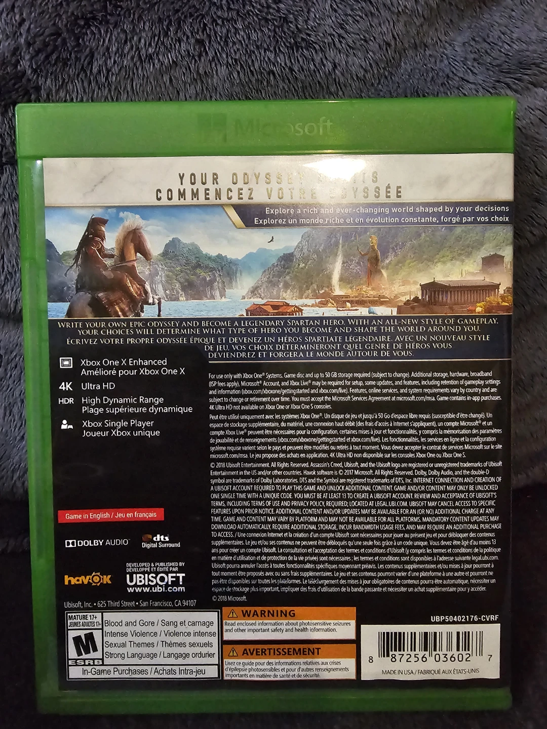 Assassin's Creed Odyssey Xbox One Game - photo 2