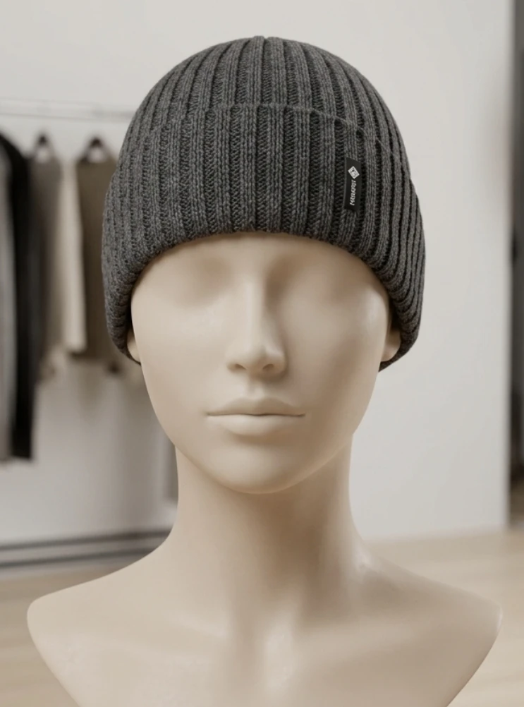 Winter hat - 50% wool, 50% acrylic