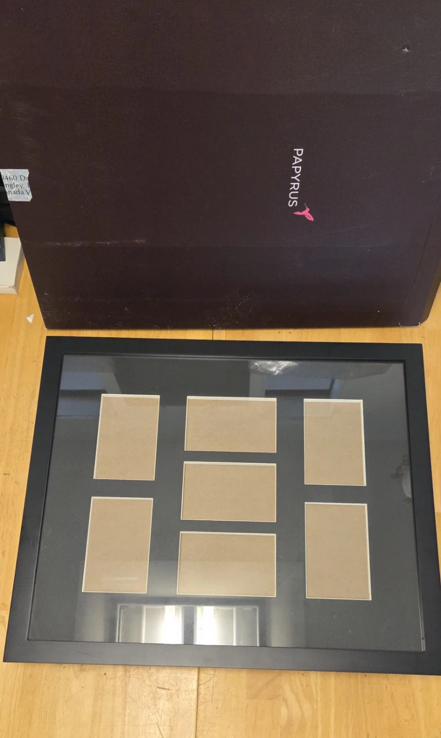 Papyrus picture frame