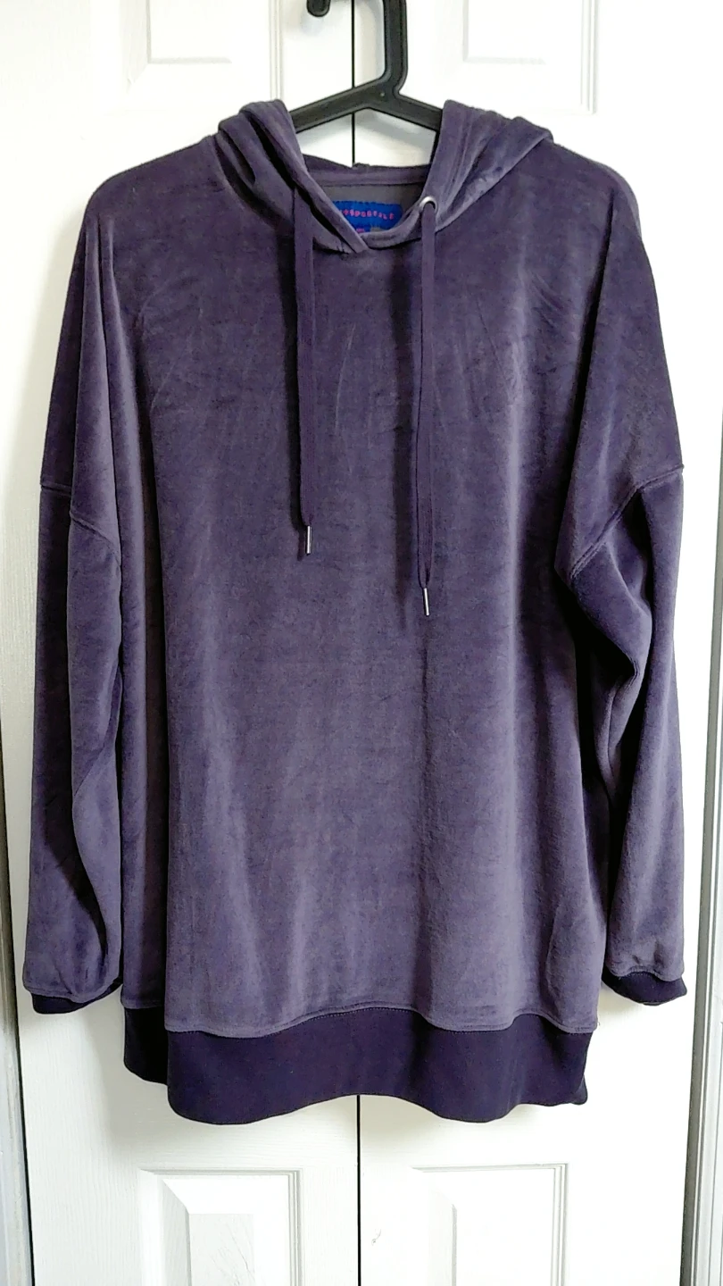 Aeropostale Velour Hoodie Sweatshirt M/L - photo 3