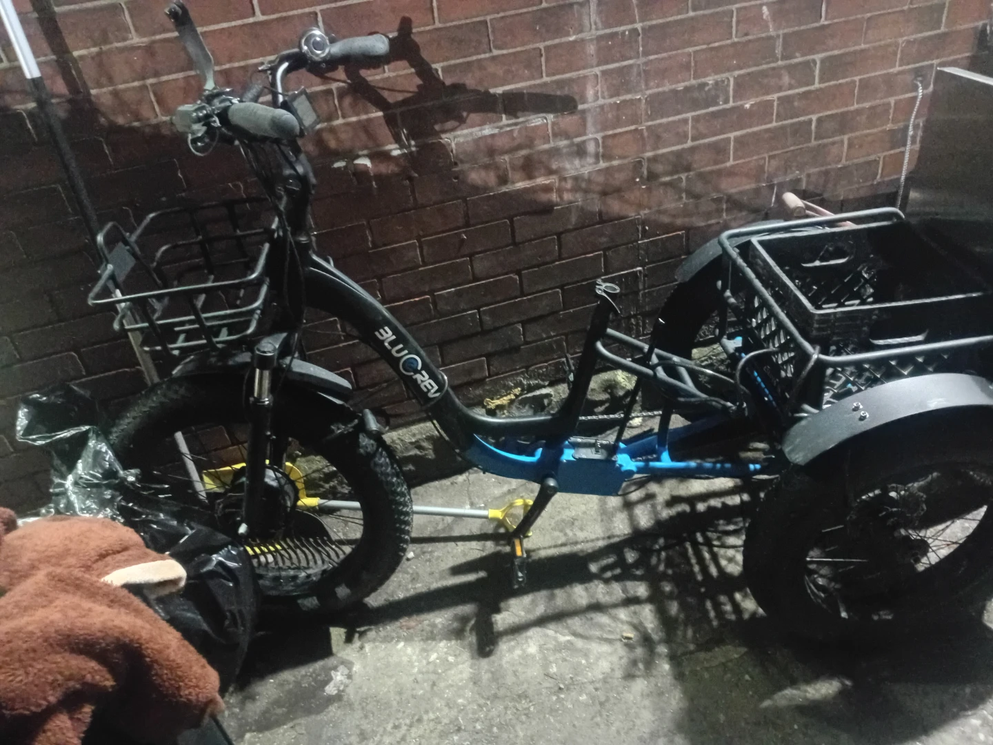 Blu-Rev Electric Tricycle 3 wheel ebike