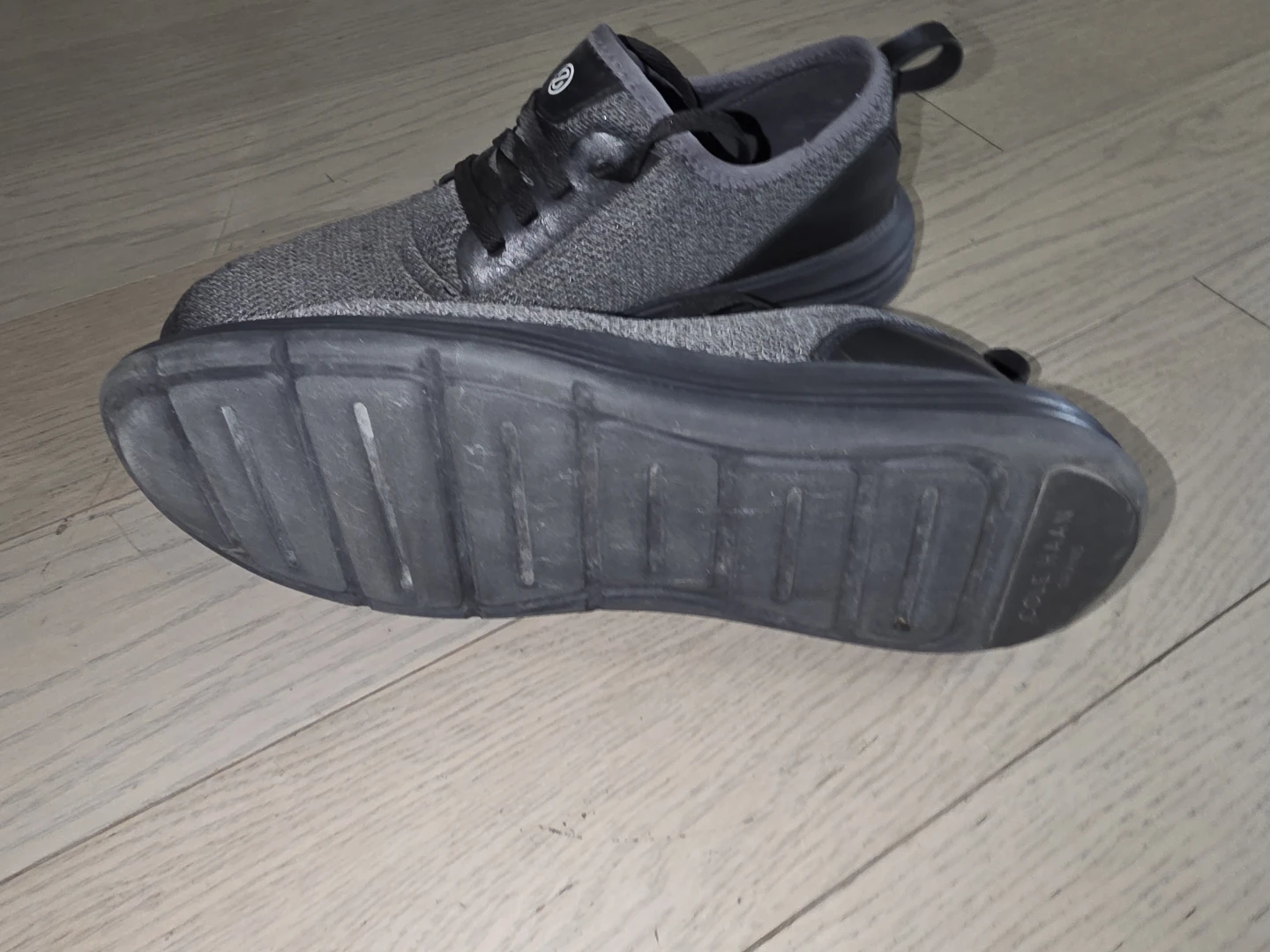 Cole Haan Grey Knit Sneakers - Men's Size 9 - photo 4