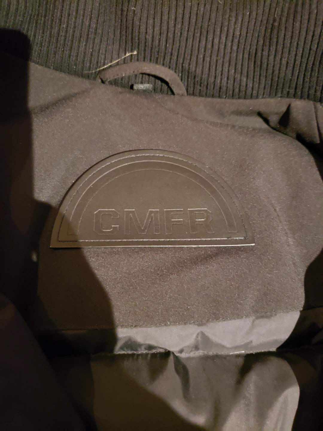 CMFR Black Winter Parka Jacket with Fur Hood - photo 3