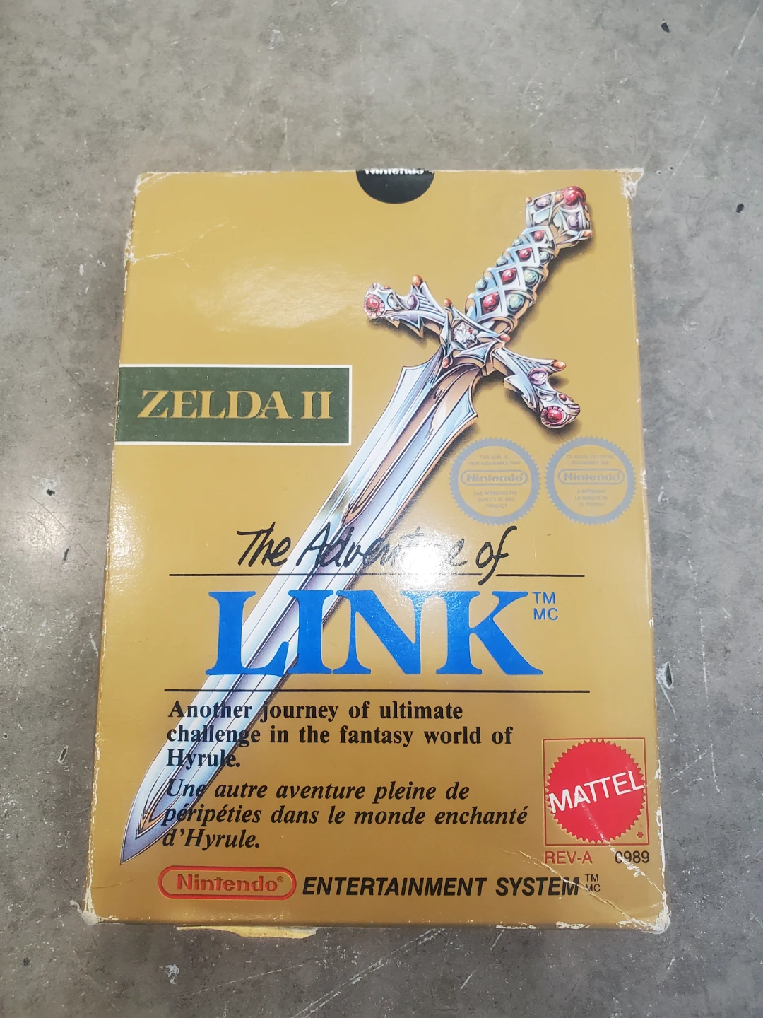 The Legend of Zelda II: The Adventure of link Game