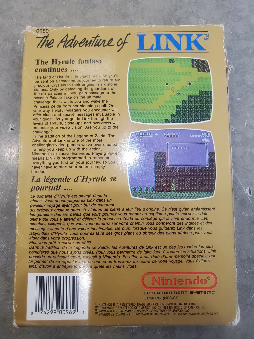 The Legend of Zelda II: The Adventure of link Game - photo 2