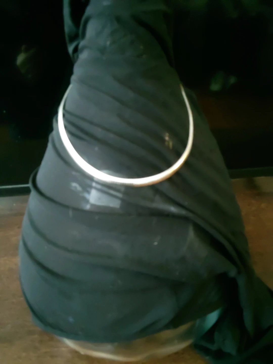 Sterling Silver Omega Necklace