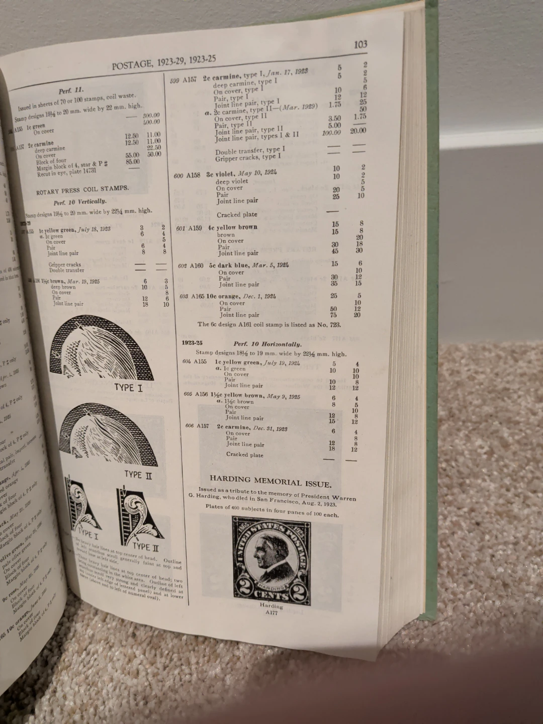 VINTAGE SCOTT'S USA STAMP CATALOGUE 1952 - photo 4