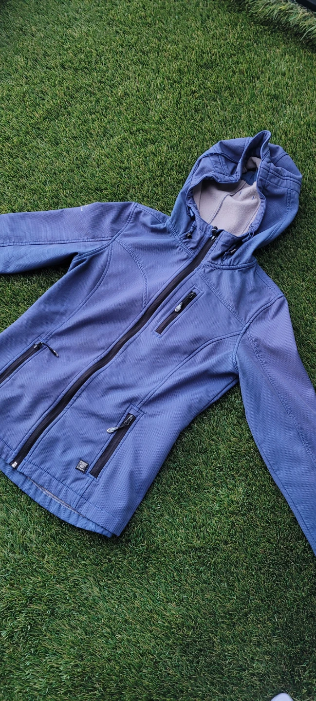 Point Zero Blue Hooded Jacket - photo 2