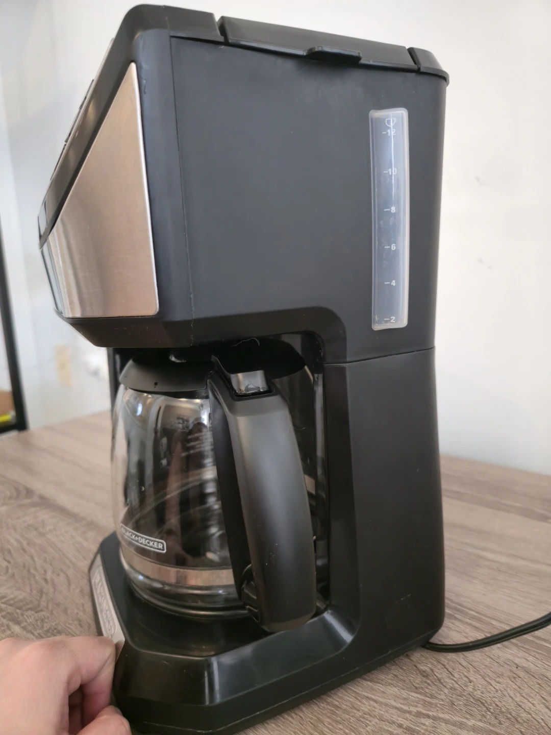 Black + Decker 12-Cup Coffee Maker with grinder - photo 3