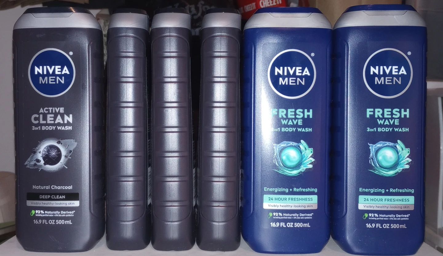 Nivea Men Body Wash - 6 for $20