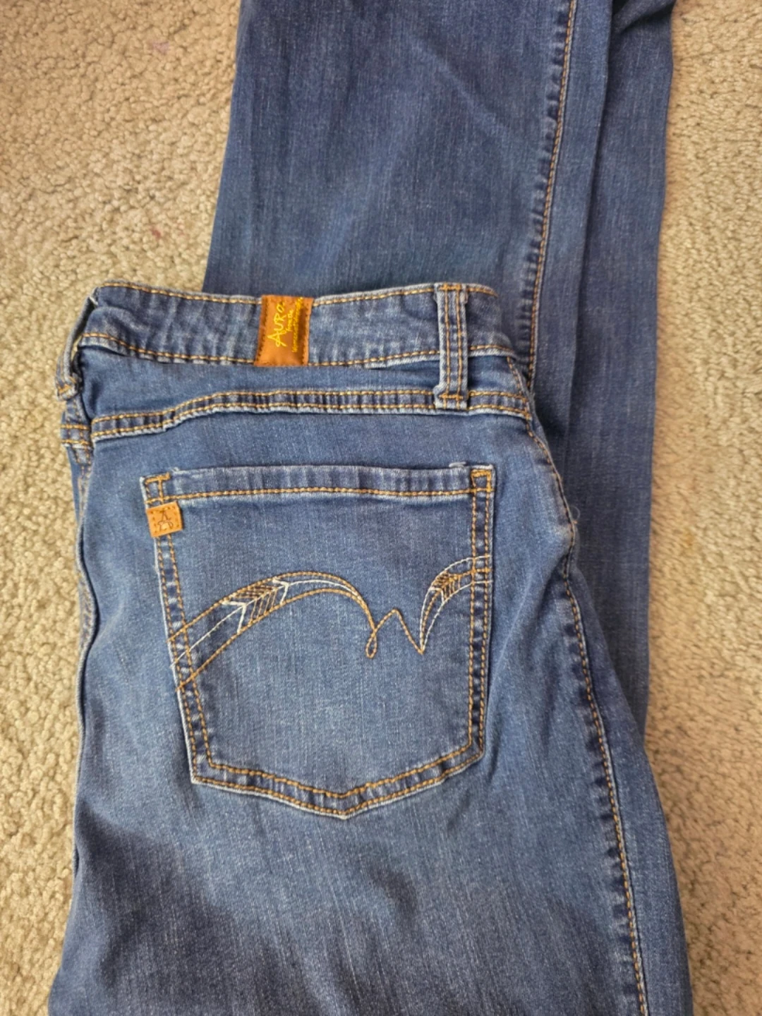 Women's Blue Denim Jeans - photo 2