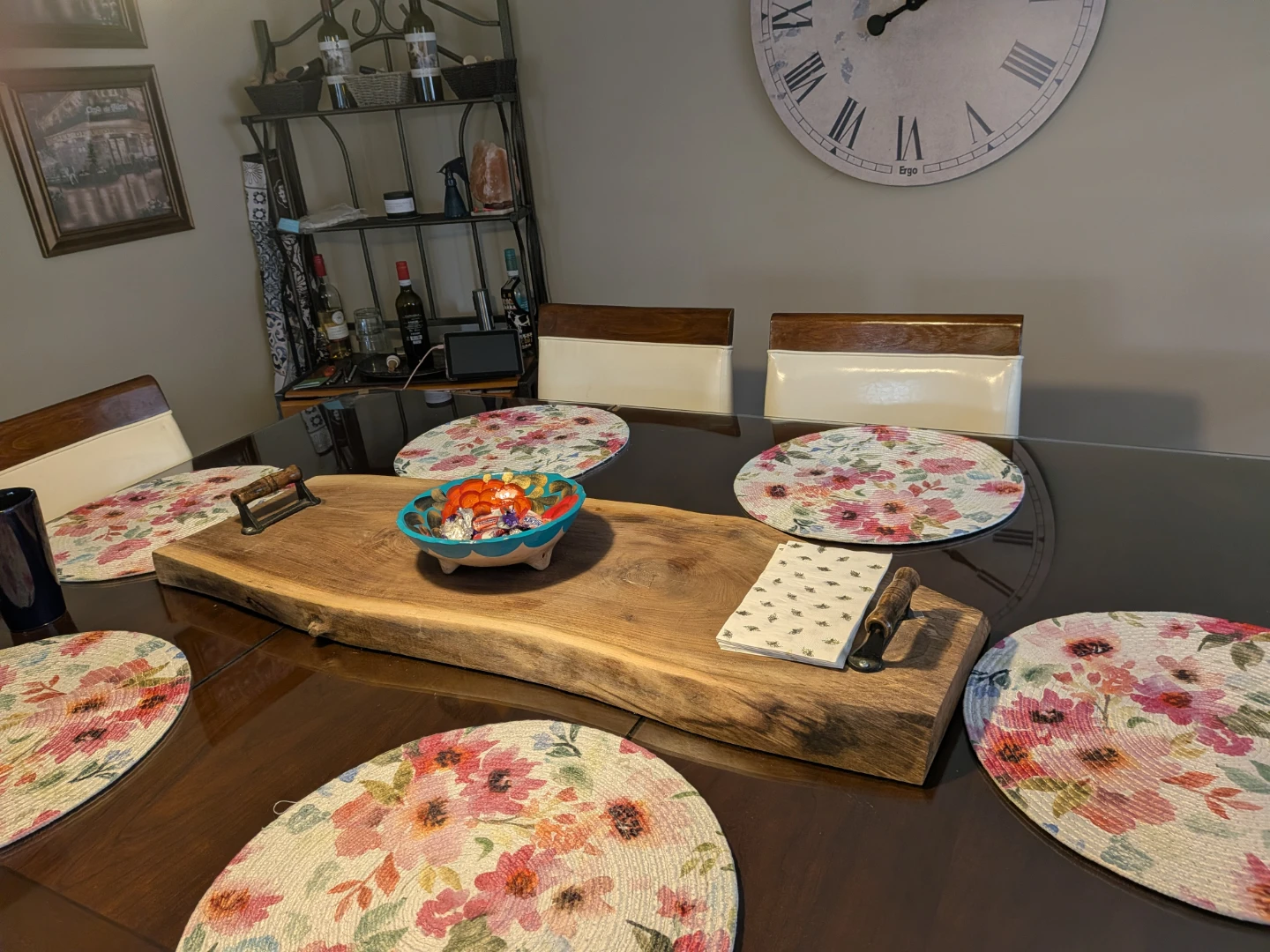 Pub style dinning room table and chairs - photo 4