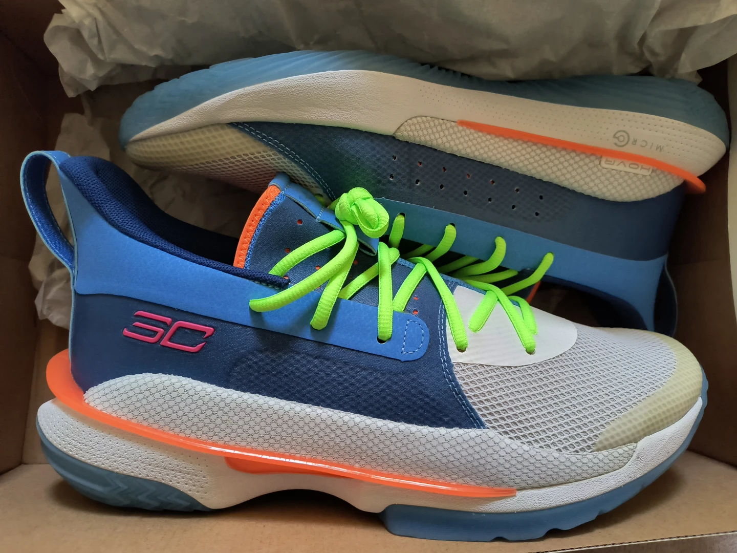 Under Armour SC Curry 7 Basketball Shoes Size 13
