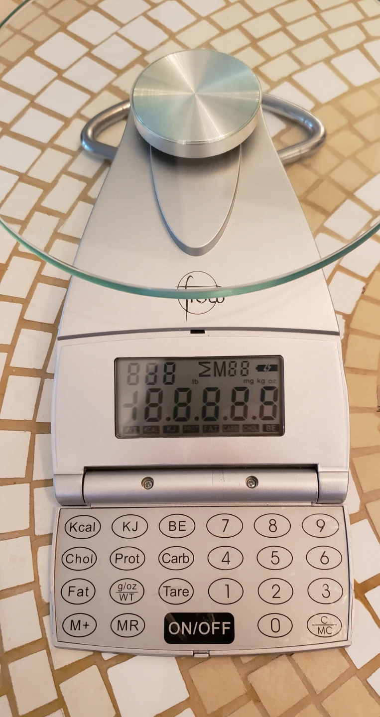 Fresco Electronic Nutrition Scale Model FSC-100 - photo 3
