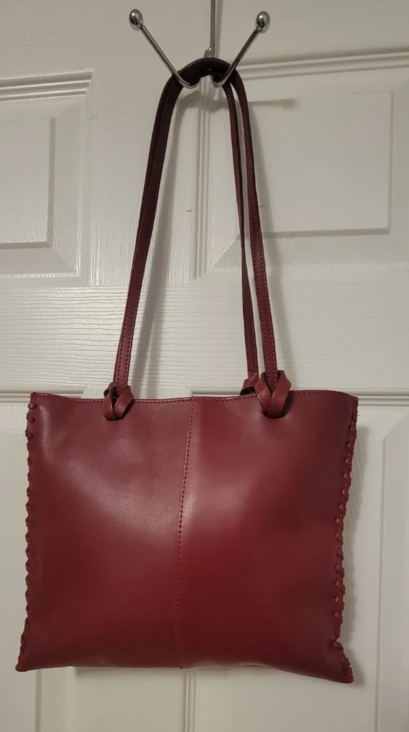 Roots Red Leather Shoulder Bag - photo 4