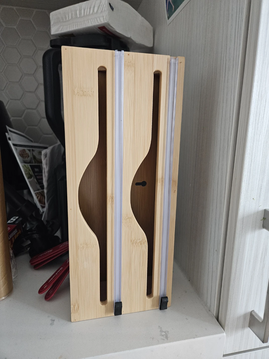 Bamboo Foil and Wrap Organizer