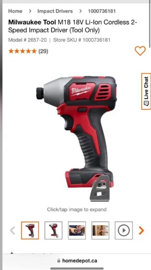 Milwaukee M18 18V Li-Ion Cordless 2-Speed Impact Driver - photo 3