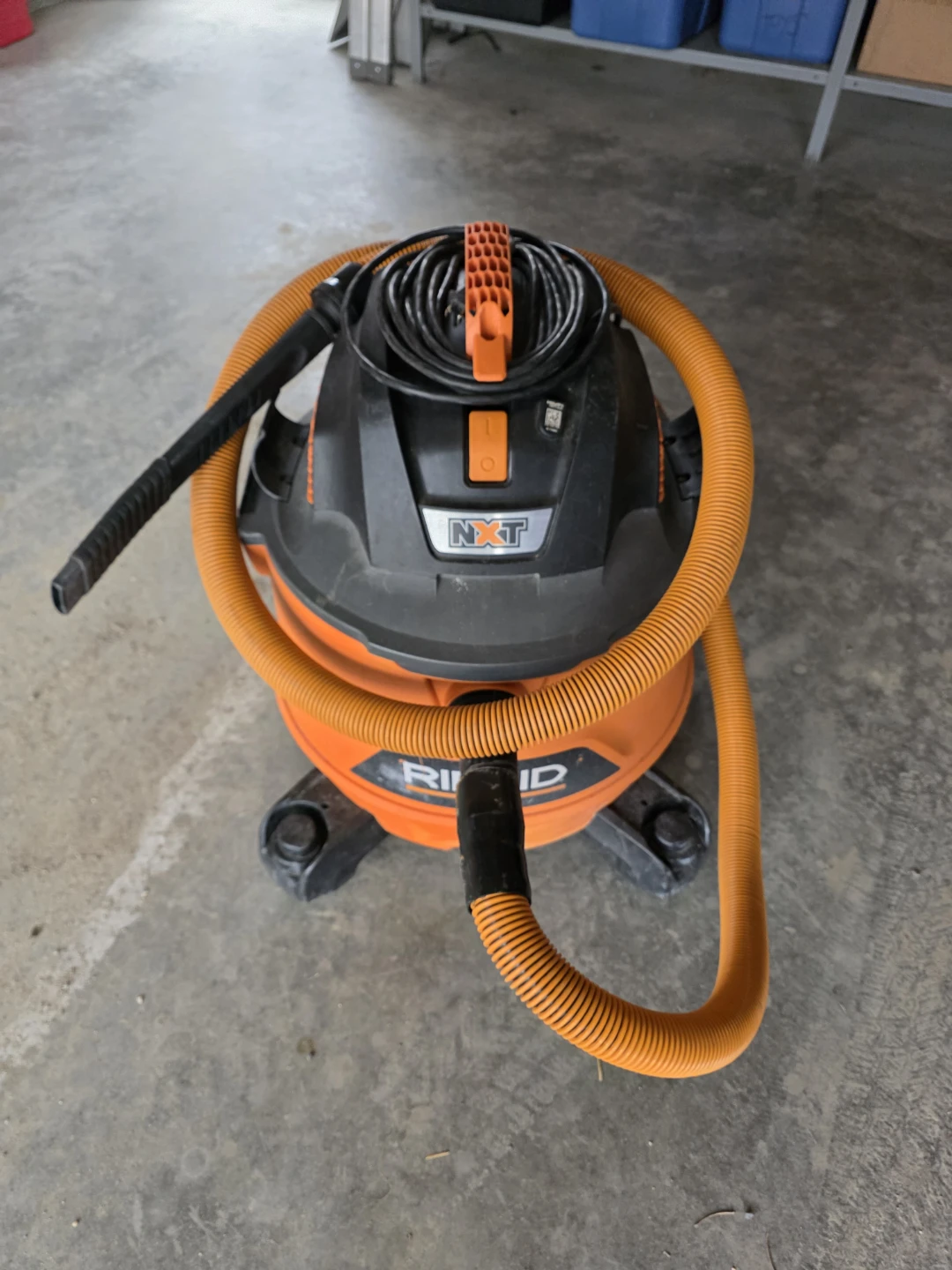 RIDGID NXT Wet Dry Vacuum with Hose and Wand