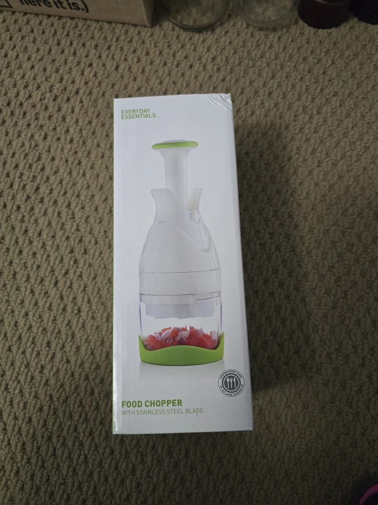 Everyday Essentials Food Chopper with Stainless Steel Blade