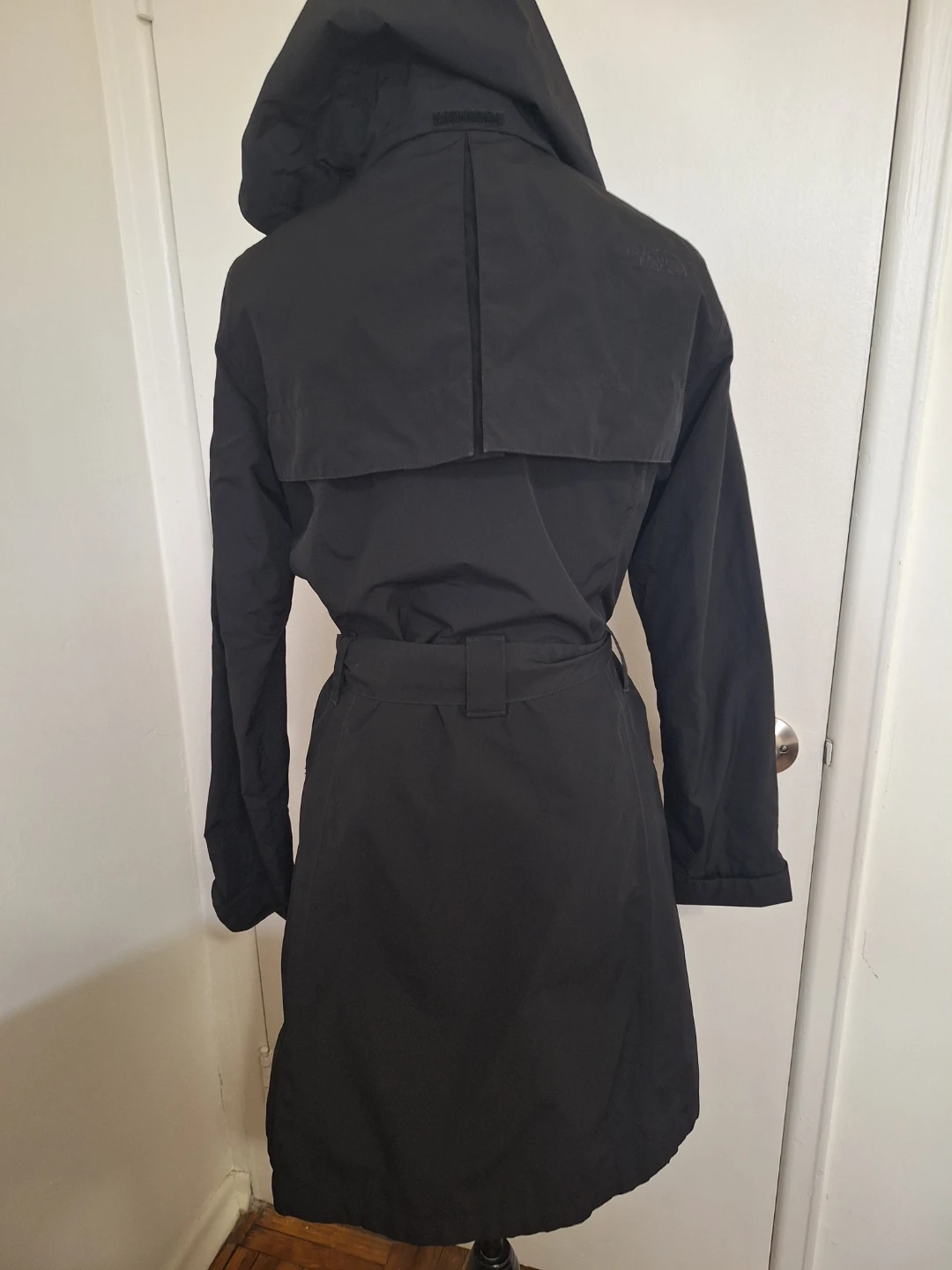 The North Face Black Hooded Trench Coat M/M - photo 4
