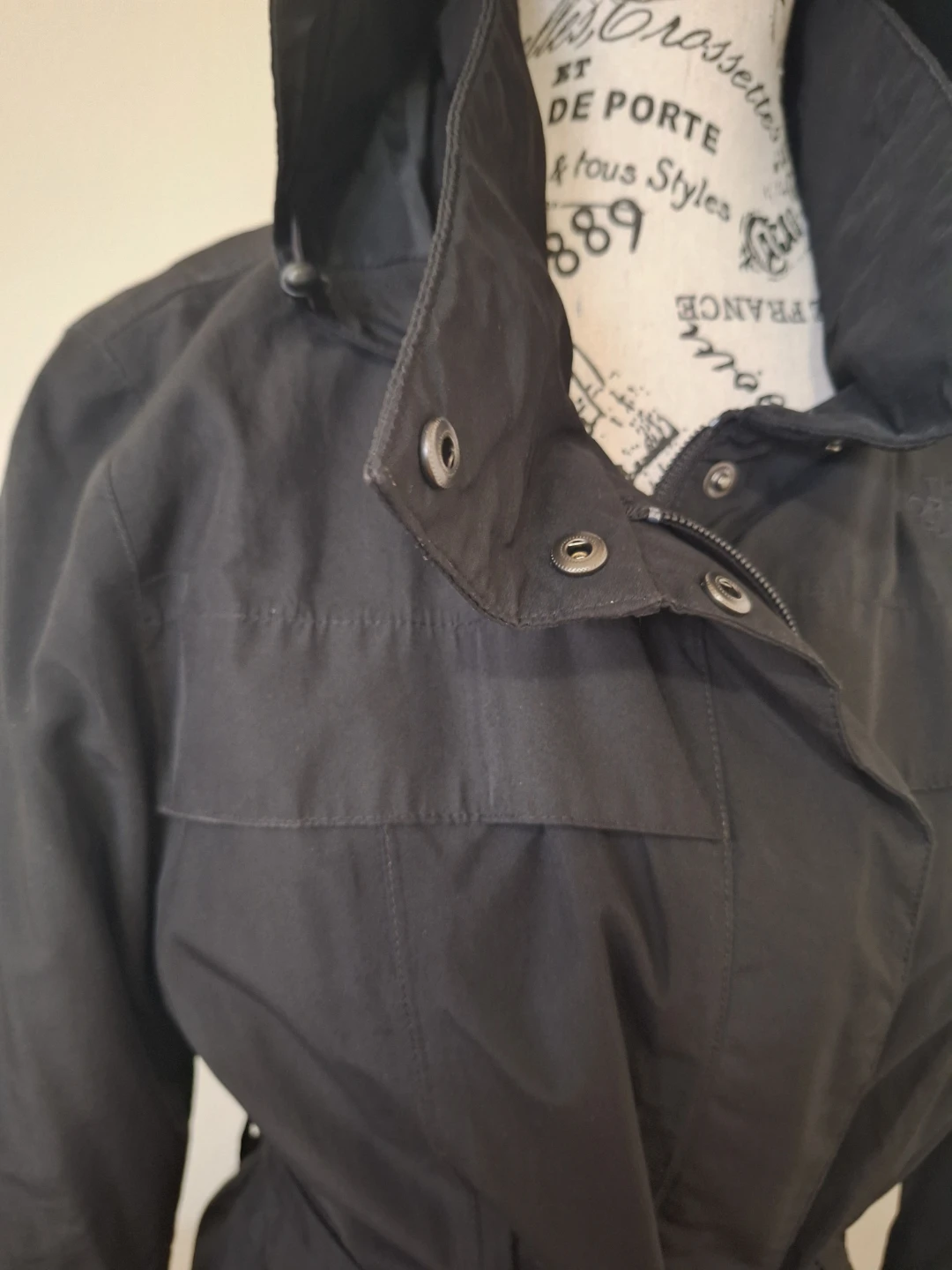 The North Face Black Hooded Trench Coat M/M - photo 5
