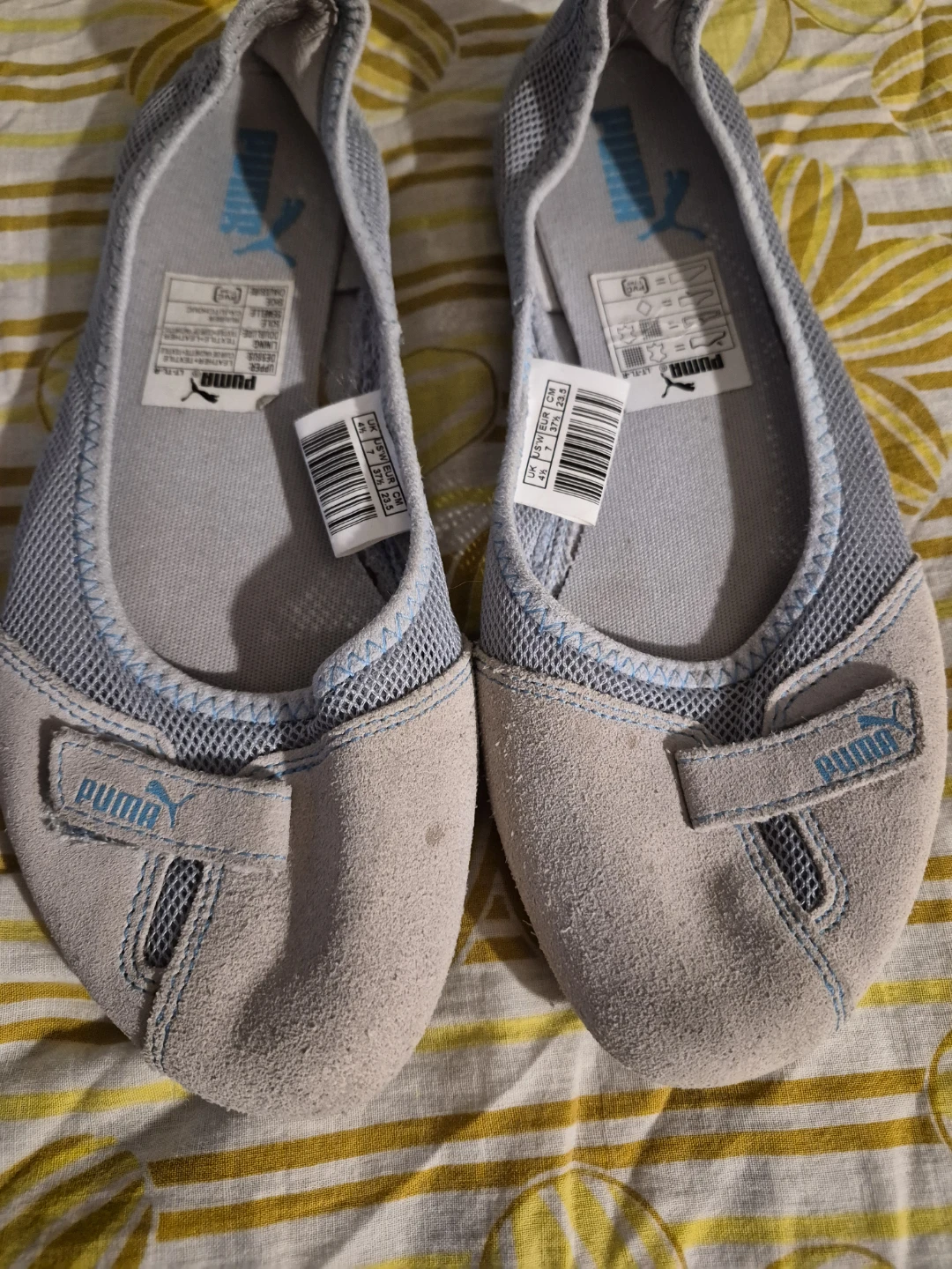 Grey and blue Puma sporty ballet flats - photo 2
