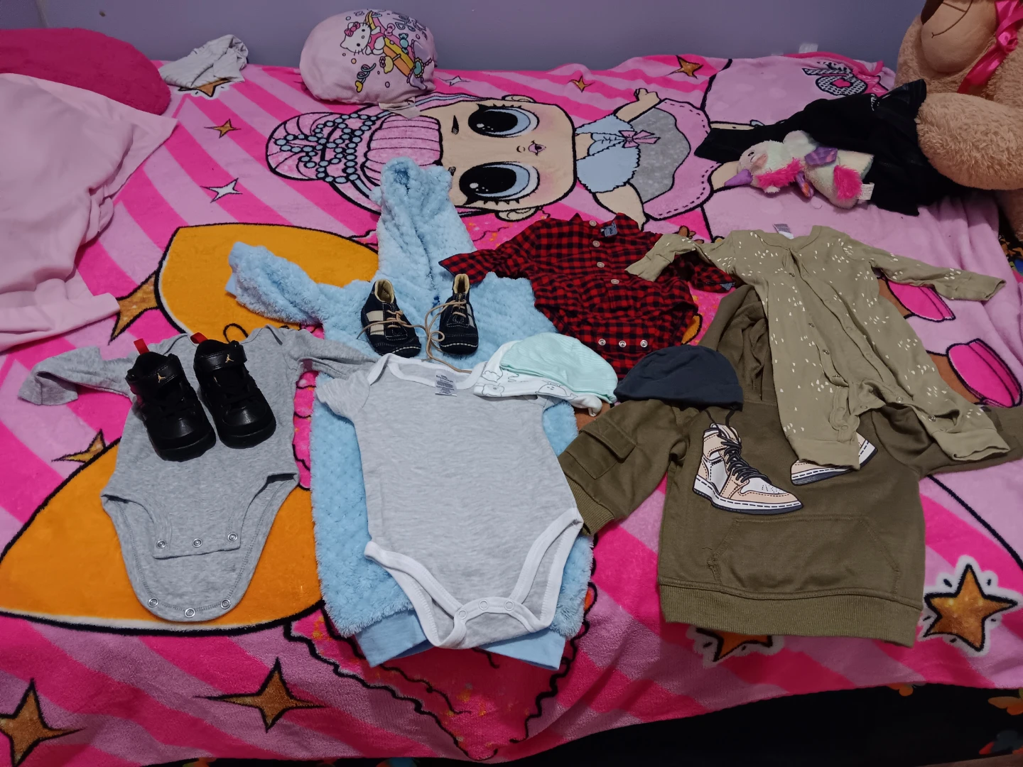 Baby Clothes and Shoes Lot